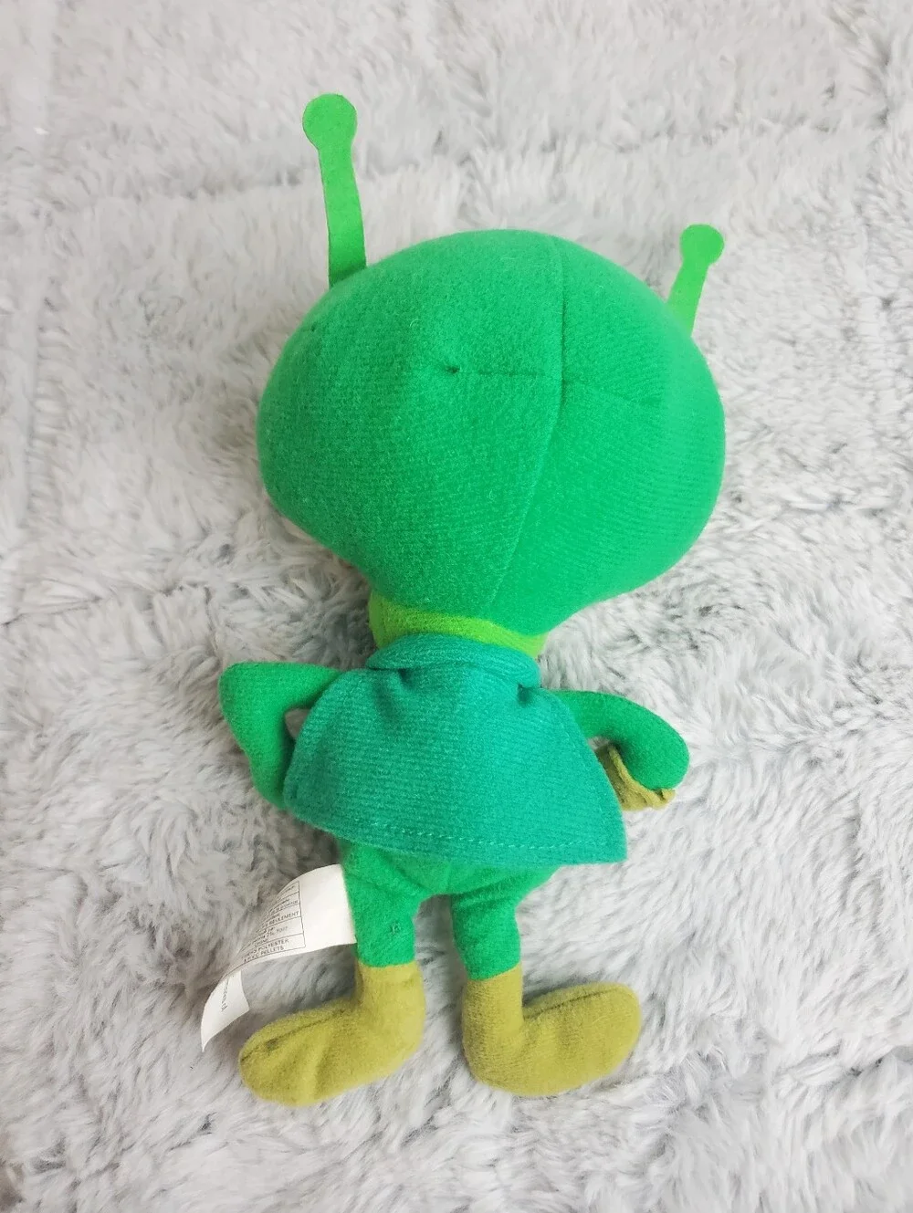 Vintage RARE HTF The Flintstones The Great GAZOO Plush 9 inch: Read
